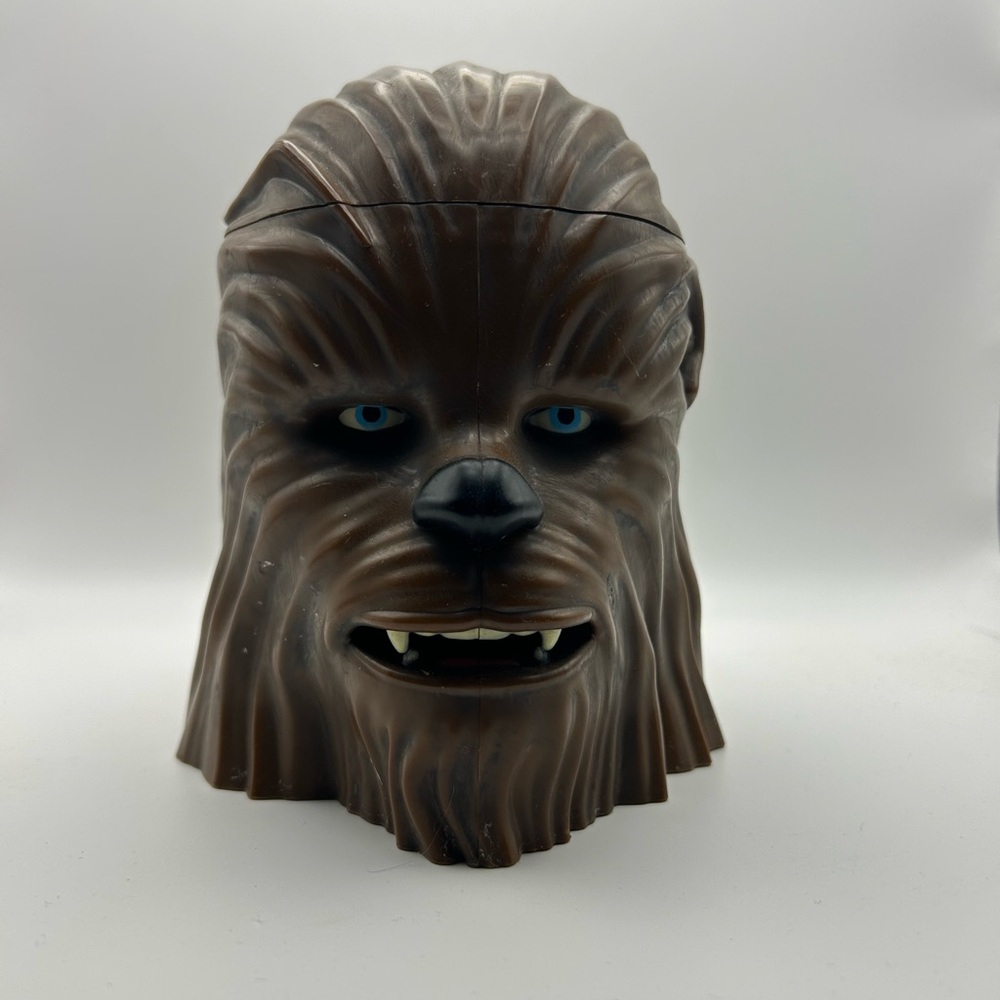 Star Wars Chewbacca Disney Parks Exclusive 6" Plastic Mug W/ Flip Lid Chewie